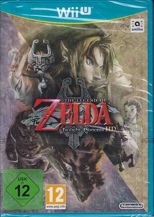 The Legend of Zelda Twilight Princess HD - Nintendo WiiU (B Grade) (Genbrug)